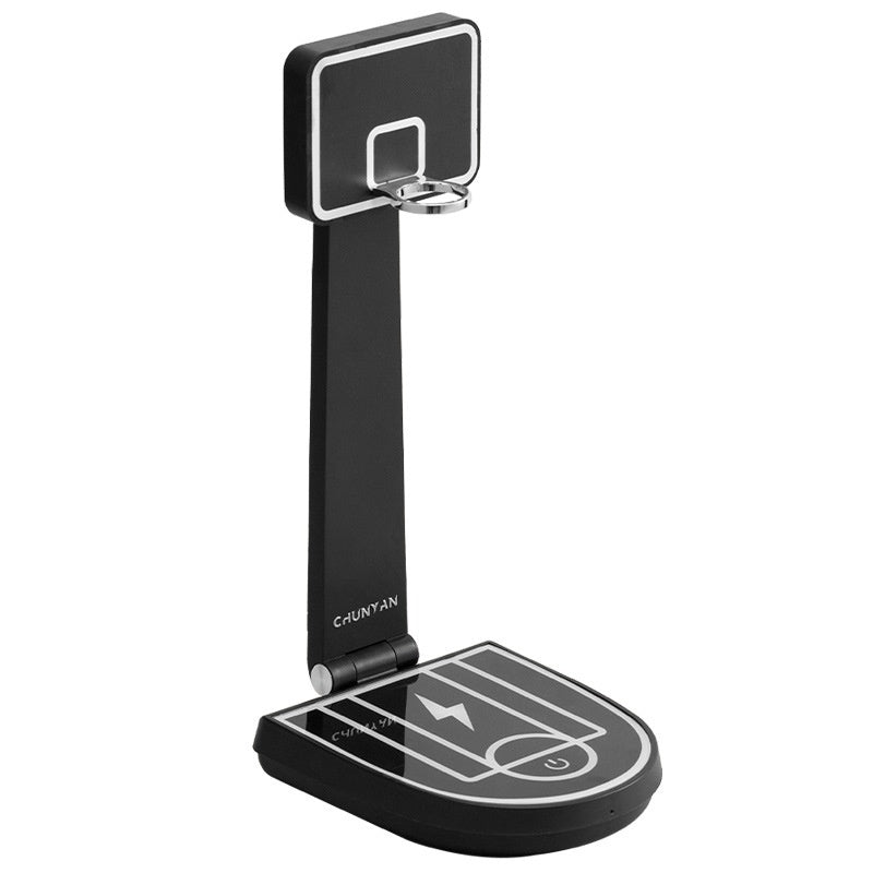 Creative Basketball Stand Table Lamp Mobile Phone Wireless Charging Lamp - globaltradeleader