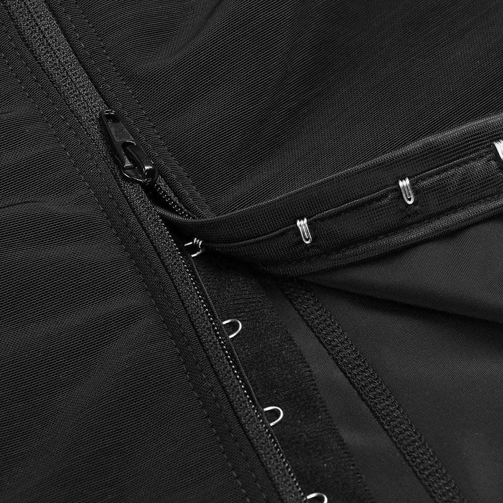 Stretch Mesh Shapewear Pants Zipper - globaltradeleader