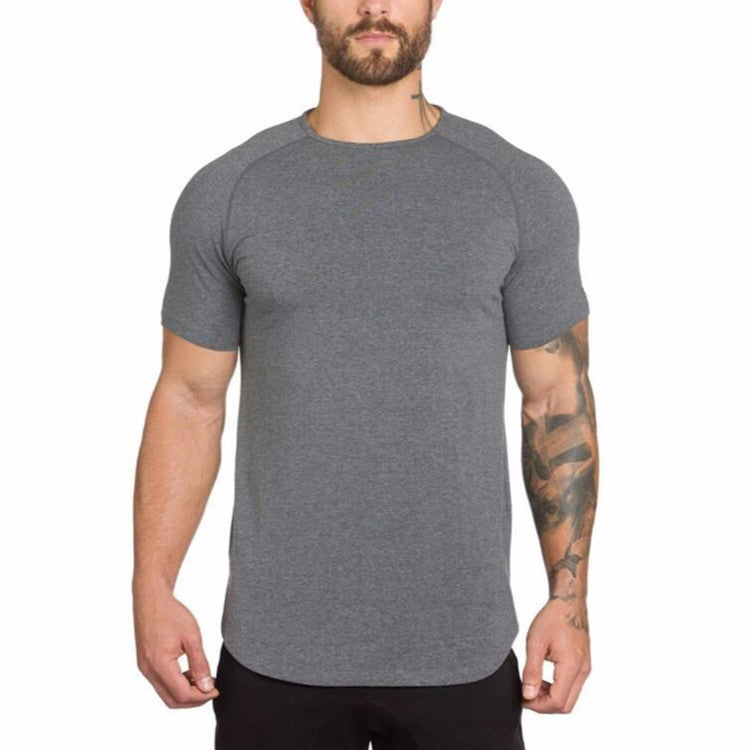 Fitness Men's Long Breathable Sports T-shirt Trend - globaltradeleader