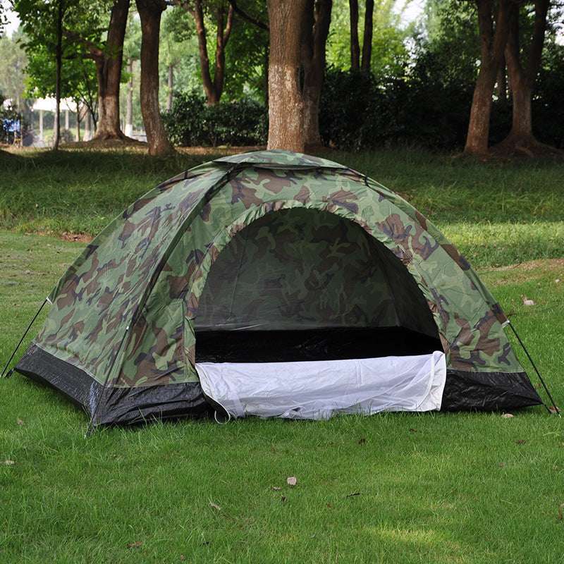 Double Camouflage Tent Leisure Tent Outdoor Camping Tent - globaltradeleader