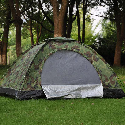 Double Camouflage Tent Leisure Tent Outdoor Camping Tent - globaltradeleader