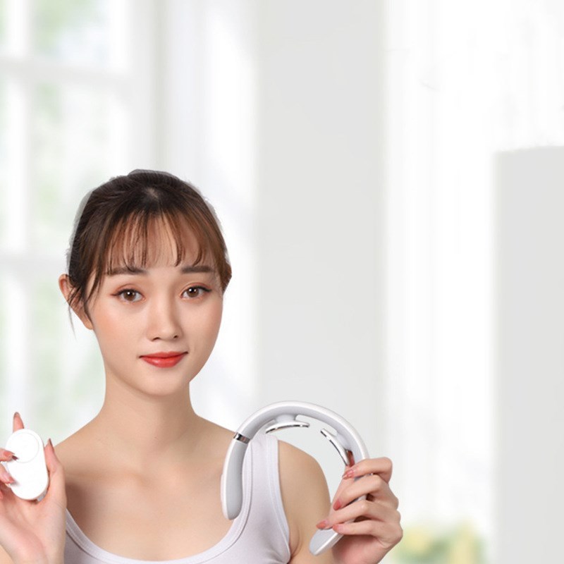 Pulse Hot Compress Rechargeable Neck Massager - globaltradeleader