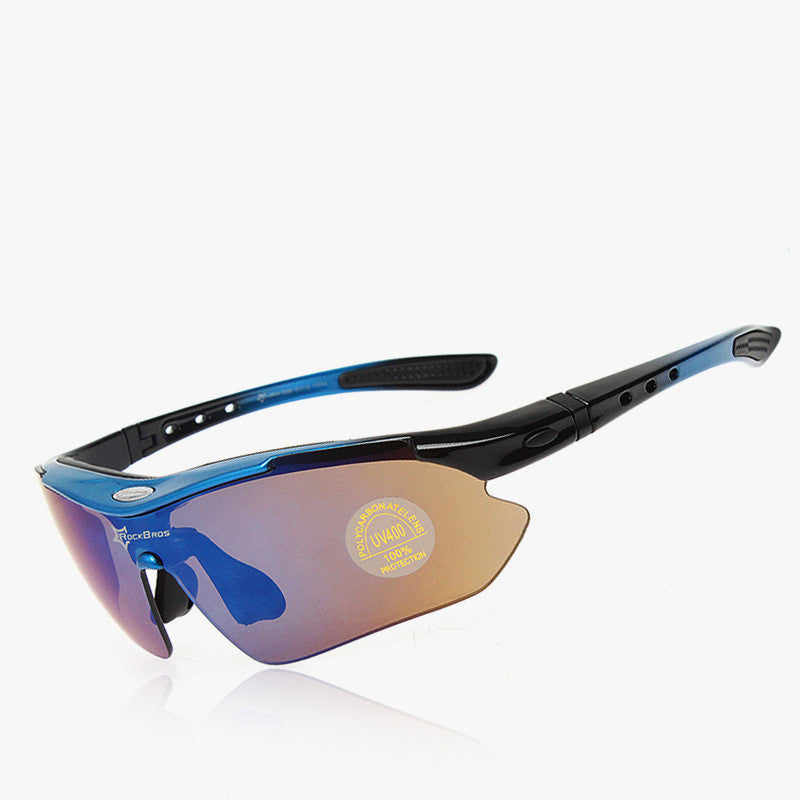 Polarized cycling glasses