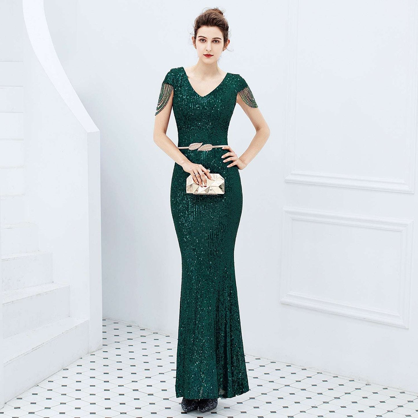 Gas Field Queen Fishtail Dress