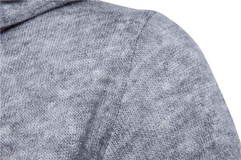 Horn Buckle Thick Sweater Cardigan Sweater Sweater Men's Jacket