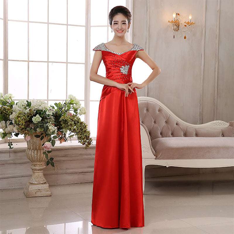Evening dress fashion dress long style atmosphere - globaltradeleader