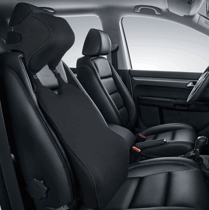 Car Neck Pillow Lumbar Sets Four Seasons Lumbar Pillows Waist Pads Car Cushion Backs Memory Cotton Wholesale