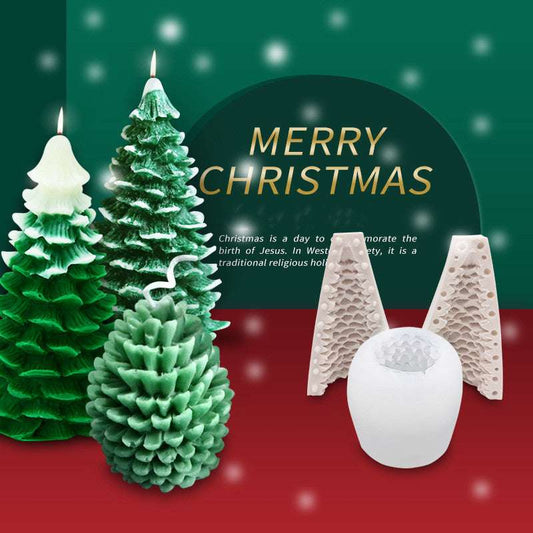 Christmas Tree Silicone Mold Decoration DIY Creative Baking Utensils