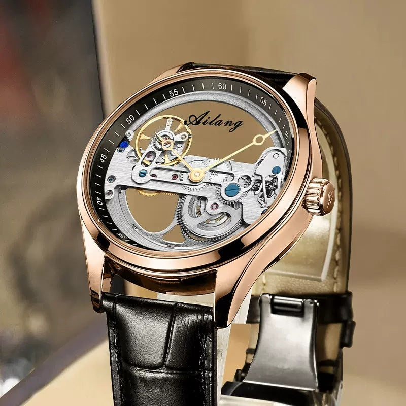 Automatic Hollow Mechanical Watch Generation Hair - globaltradeleader