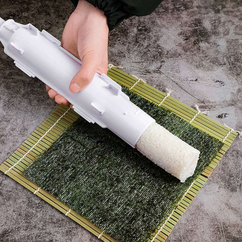 Quick Sushi Maker Japanese Roller Rice Mold Bazooka Vegetable Meat Rolling Tool DIY Sushi Making Machine Kitchen Gadgets Tools - globaltradeleader