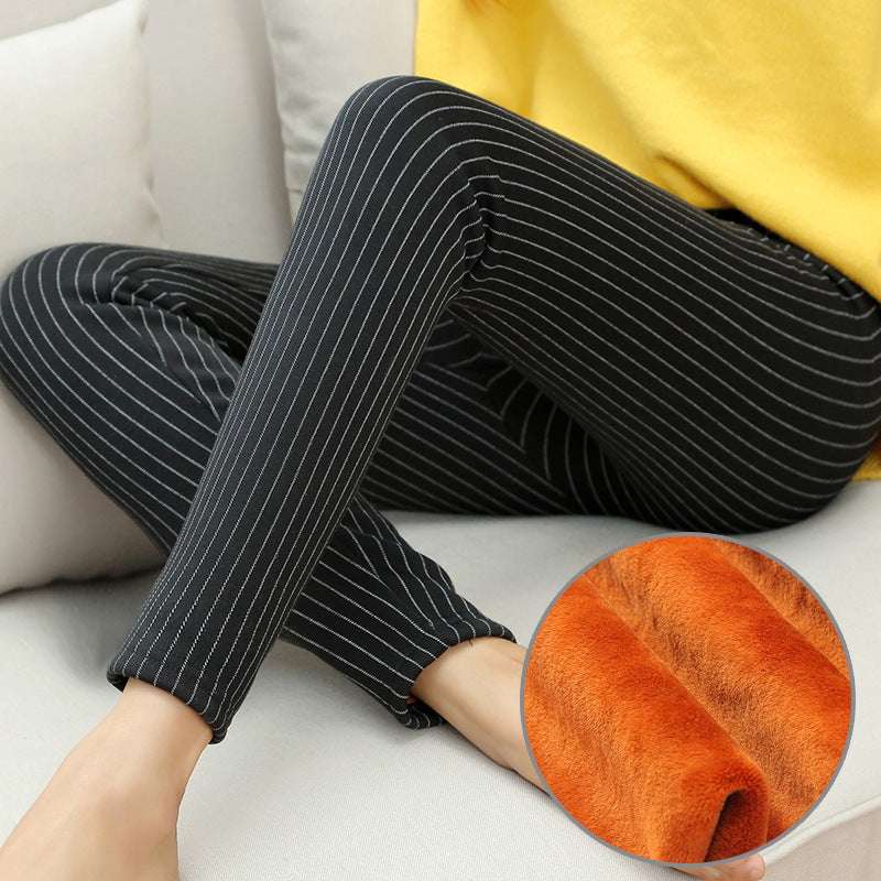 Plus velvet thickening slimming women's leggings - globaltradeleader