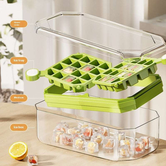 Home One Click Multifunctional Ice Making Box - globaltradeleader