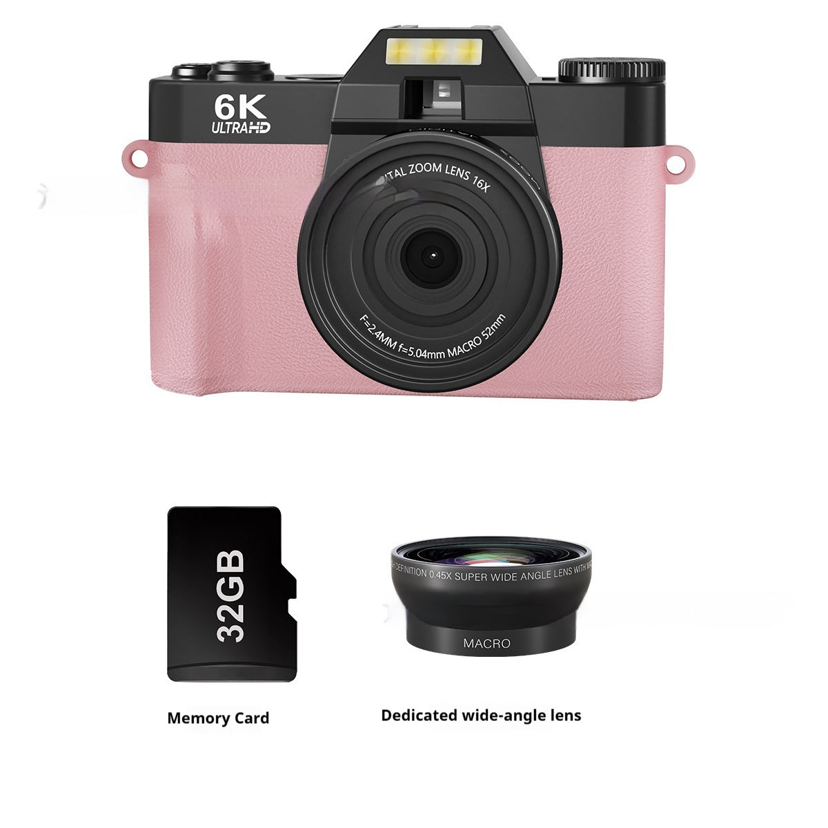 6K HD Digital Camera Mirrorless Camera Retro - globaltradeleader