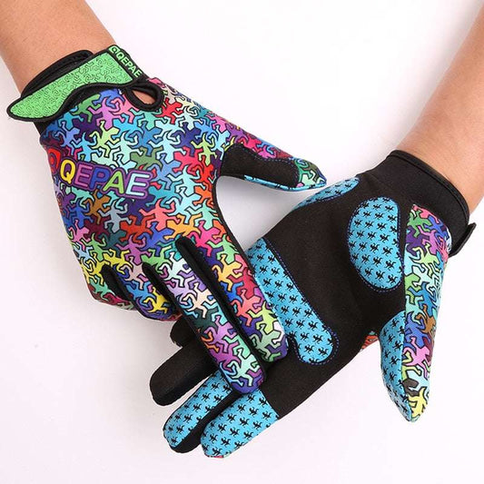 Non-slip Bicycle Fitness Full Finger Cycling Gloves