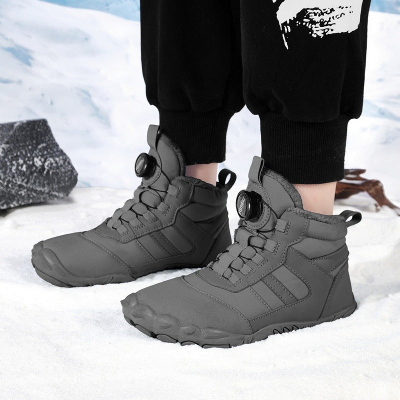 New Men And Women Couple Outdoor Thermal Warm Shoes Autumn And Winter Children Insulated Cotton-padded Shoes - globaltradeleader