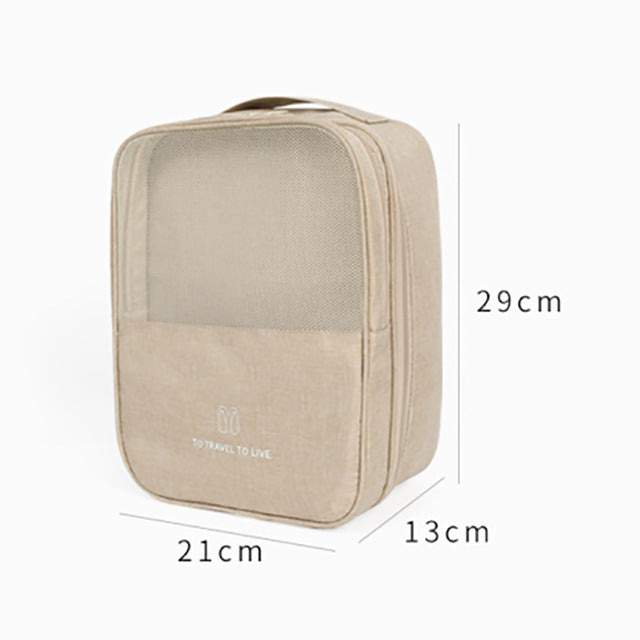 Portable Shoe Bags Waterproof Travel Shoe Bag Trolley Underwear - globaltradeleader