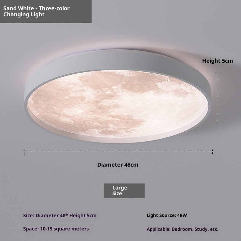 Moon Bedroom Light Modern Creative Ceiling Lamp - globaltradeleader