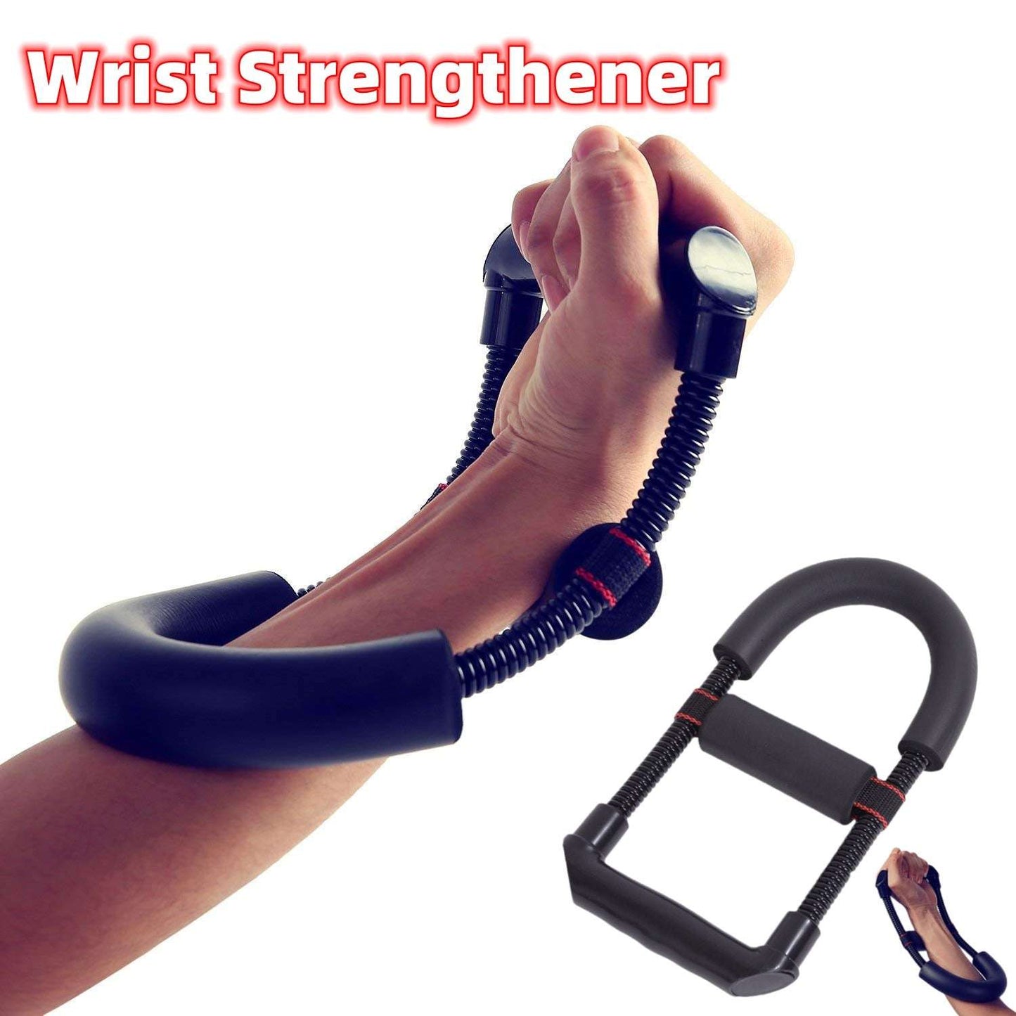 Grip Power Wrist Forearm Hand Grip Arm Trainer Adjustable Forearm Hand Wrist Exercises Force Trainer Power Strengthener Grip Fitness - globaltradeleader