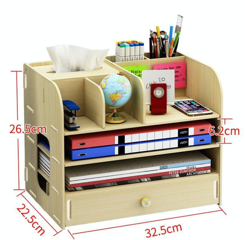 Office Desk Dormitory Desktop Storage Rack - globaltradeleader