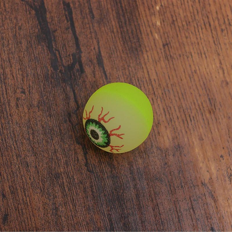 24 Pcs Bouncing Balls Halloween Eyeball Toys Bouncy