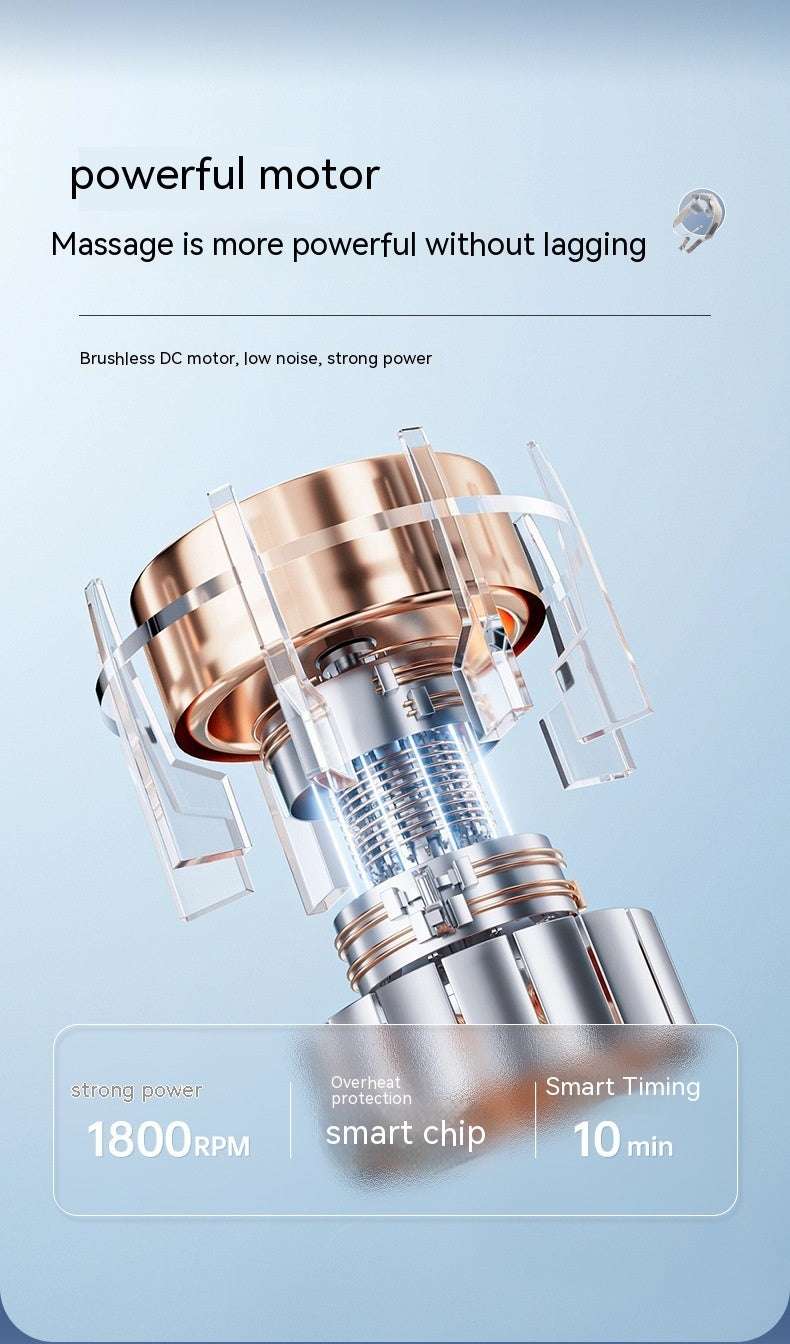 Shoulder And Neck Massage Instrument Neck Massager Neck Lifting Hot Compress Dredging Neck Trapezoid Muscle Clip Kneading - globaltradeleader