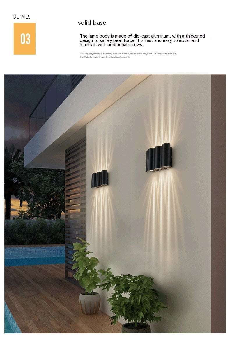 Modern Led Outdoor Up And Down Spotlight Waterproof - globaltradeleader