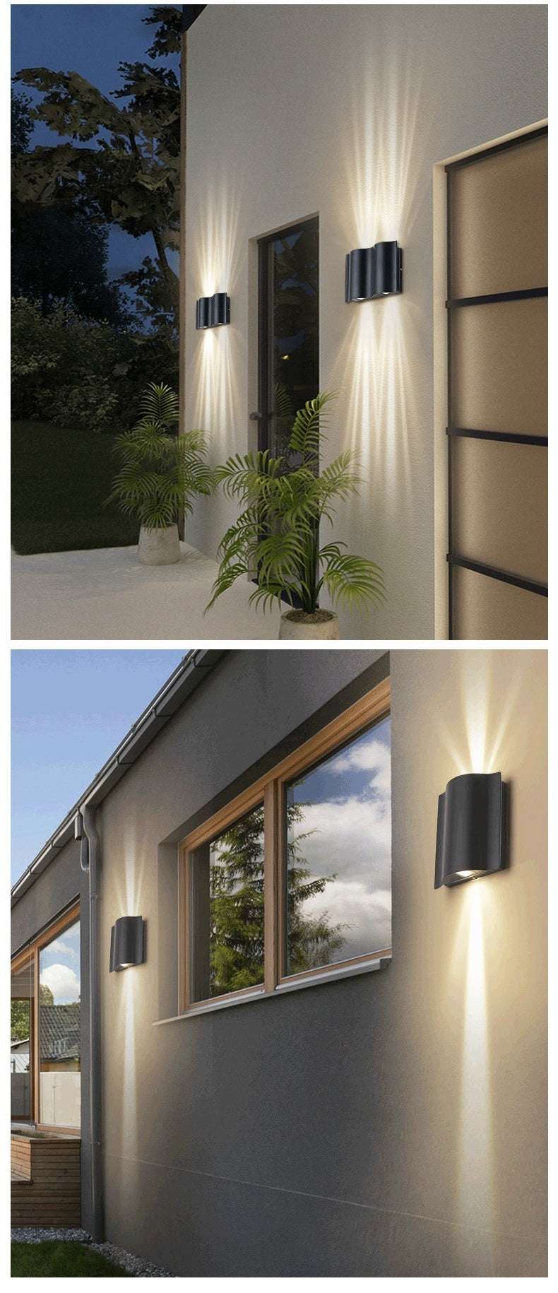 Modern Led Outdoor Up And Down Spotlight Waterproof - globaltradeleader
