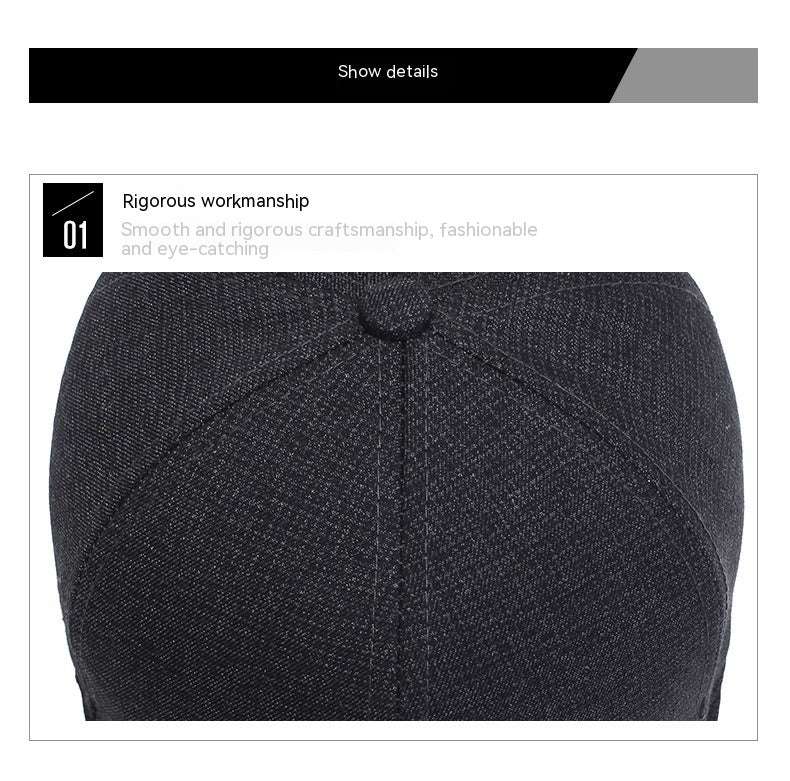 Hat Men's Fashion Plaid Casual Baseball Cap Women's - globaltradeleader