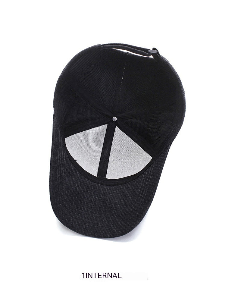 Hat Men's Fashion Plaid Casual Baseball Cap Women's - globaltradeleader