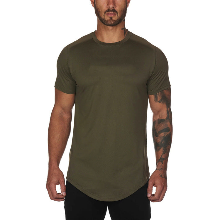 Fitness Top Running Training Camouflage Quick Drying T-Shirt - globaltradeleader