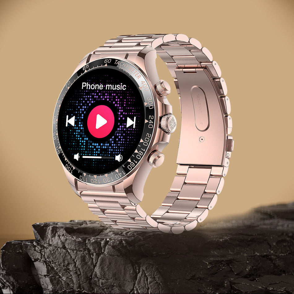 Round Screen Smart Watch EX108 Bluetooth Calling - globaltradeleader