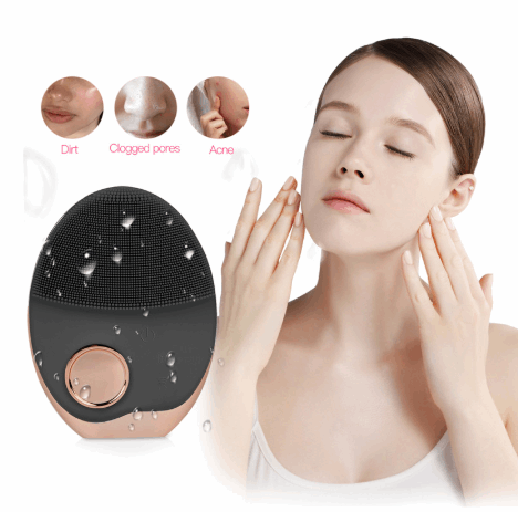 Wireless charging skin cleansing beauty instrument electric cleaning