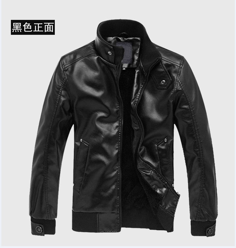 Spring, Autumn And Winter Men's Leather Jackets