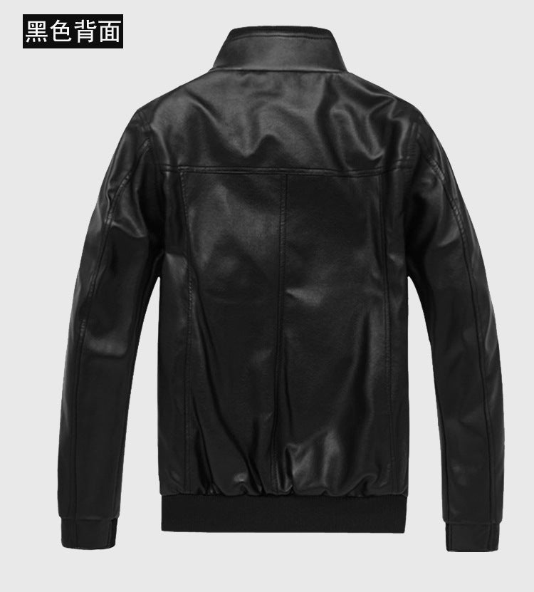 Spring, Autumn And Winter Men's Leather Jackets
