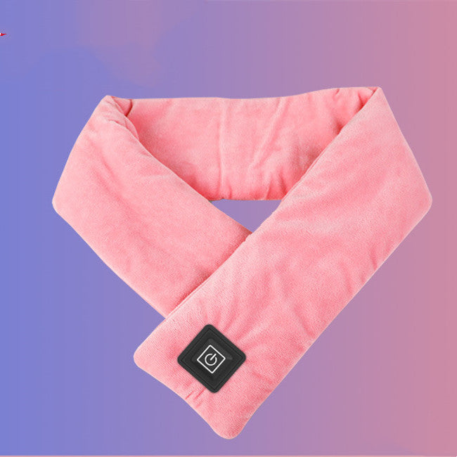 Smart USB Charging Heating Cold Proof Warm Scarf