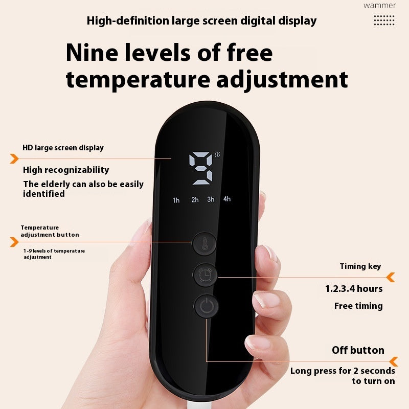 Office Plug-in Heating Mat Bedroom Foot Warmer - globaltradeleader