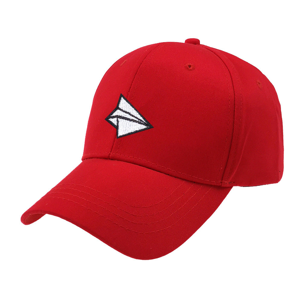 Paper airplane embroidery baseball cap - globaltradeleader