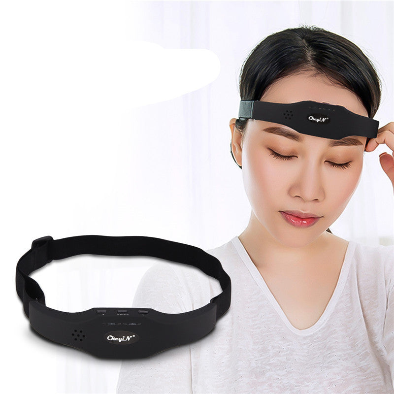 Head Massager Wireless Stress Relief Brain Massage Helmet Unisex Sleep Therapy Device - globaltradeleader