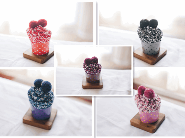 Three-dimensional cake socks home floor socks pearl velvet tube female socks