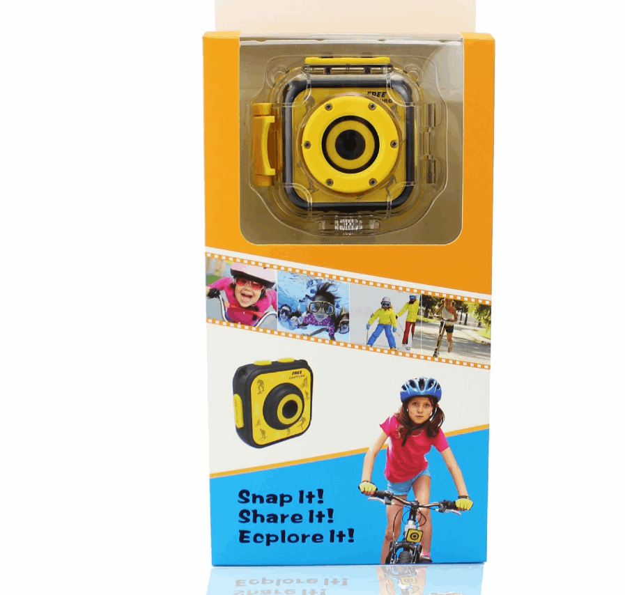 Children's sports camera children's waterproof sports camera