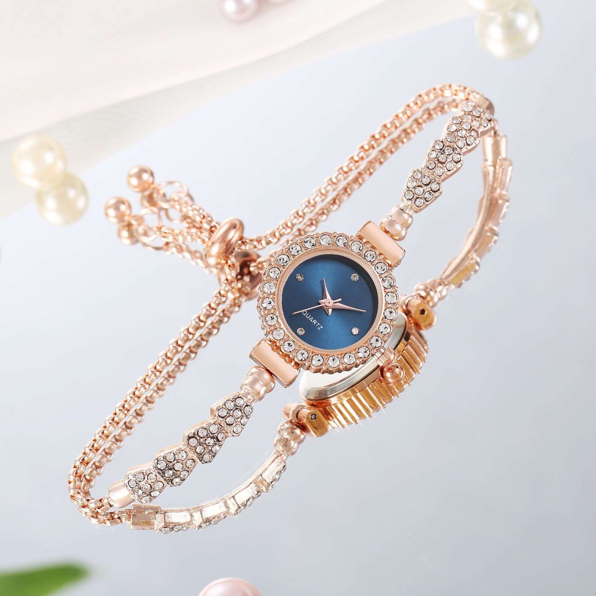 Fashion Luxury Women's Watch Gold Fine Strap Ladies Watch For Bracelet Female Wrist Watch Women Clock Relojes Fashion Jewelry - globaltradeleader