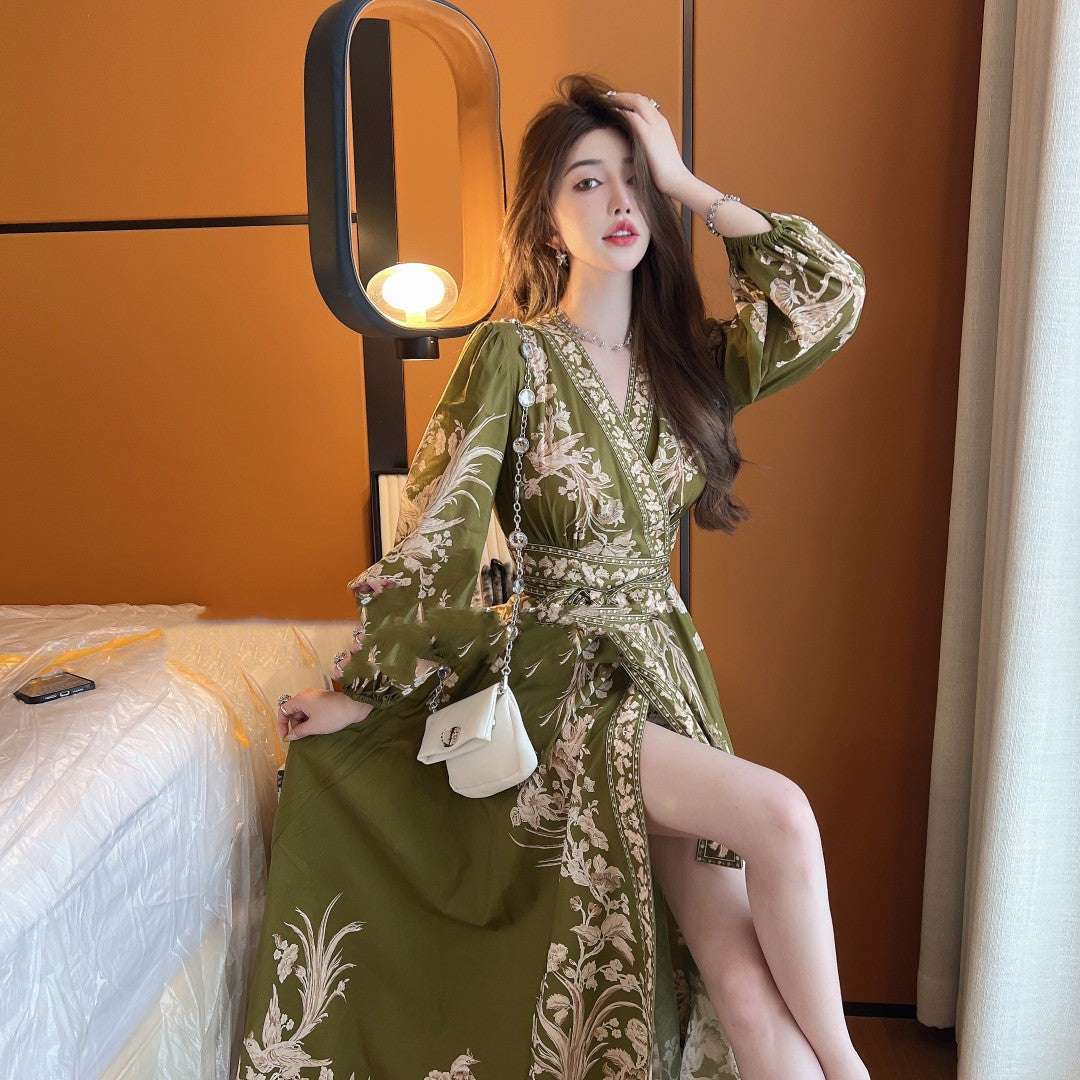 Big Flower Noblewoman Court Dress