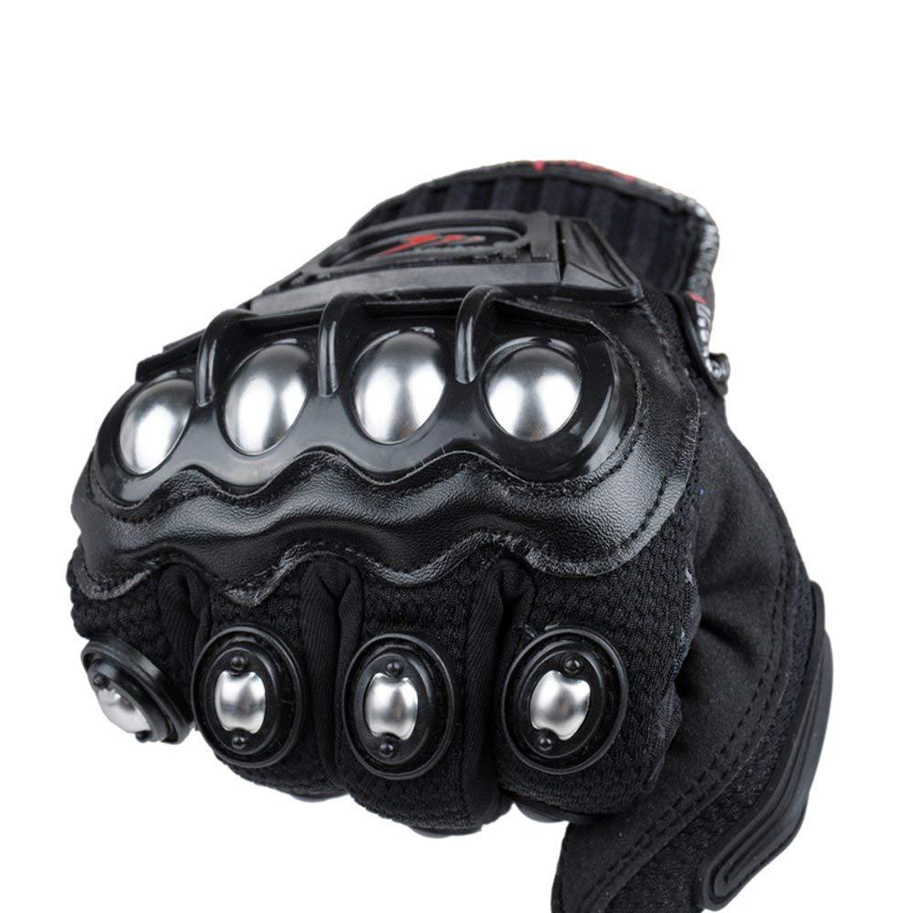 Motorcycle With Touch Riding Gloves