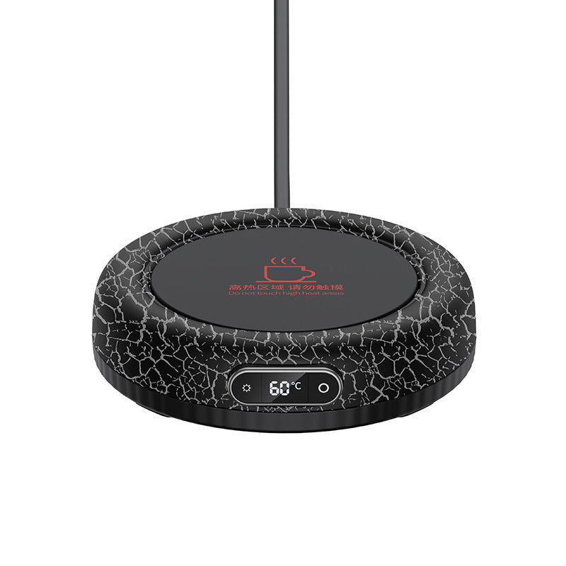 Constant Temperature Cup Warming Holder Intelligent Number Insulated Coaster - globaltradeleader