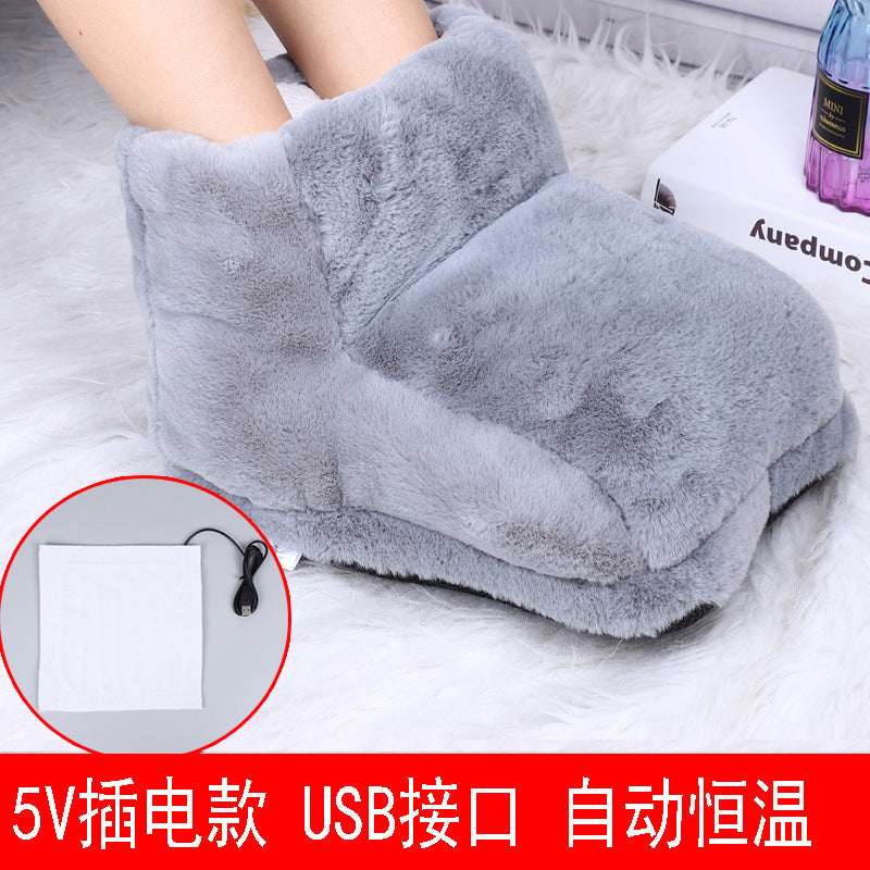 High-top Foot Warmer Usb Electric Heating Shoes - globaltradeleader