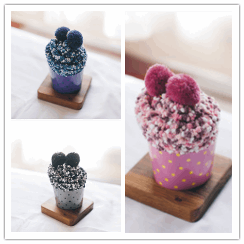 Three-dimensional cake socks home floor socks pearl velvet tube female socks