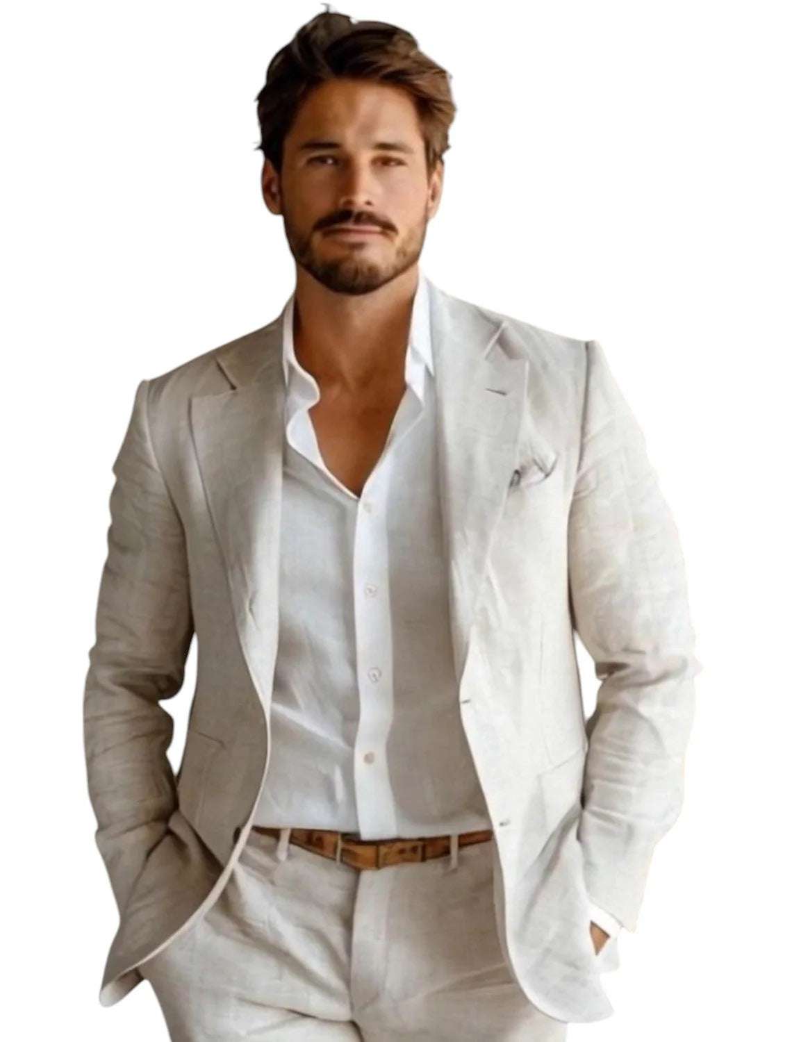 Business Casual Printing Fashionable Jacket Men - globaltradeleader