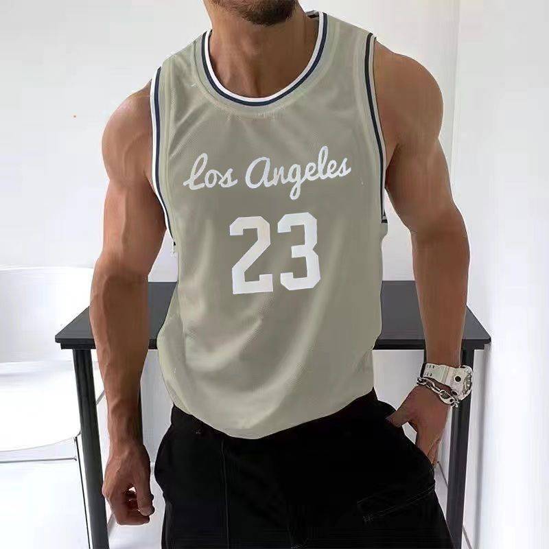 Mesh Quick-drying Sports Trendy Retro Jersey Men - globaltradeleader