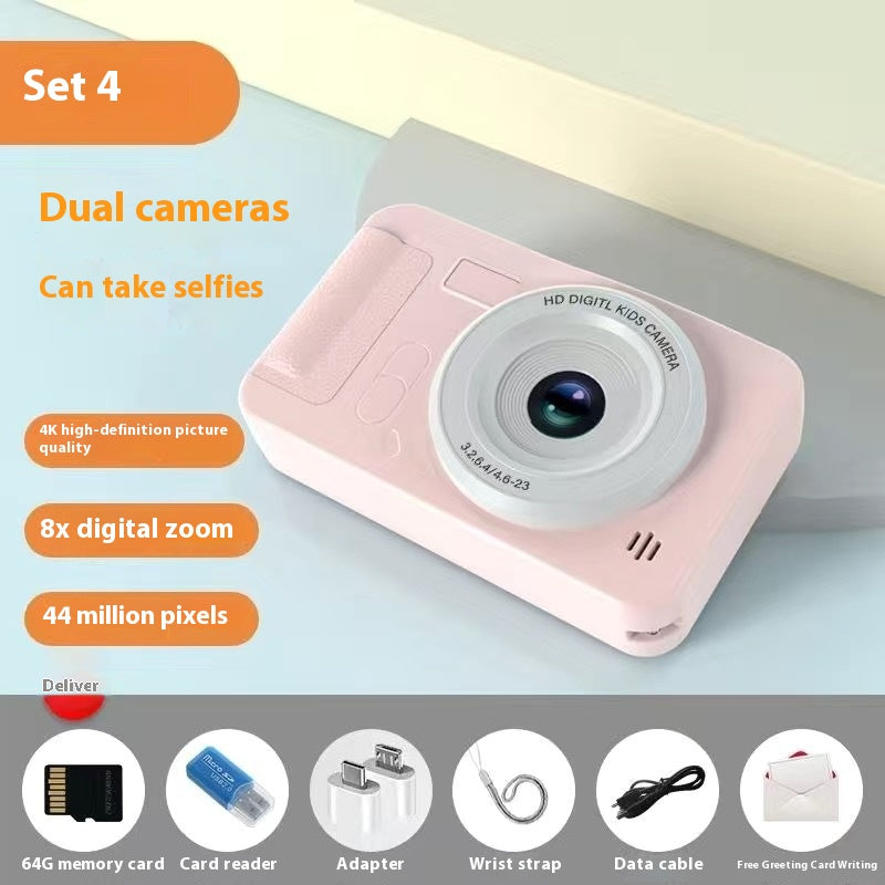 Ccd Digital Camera Kindergarten Gifts Digital Camera Student HD Pixel Portable Mobile Phone - globaltradeleader