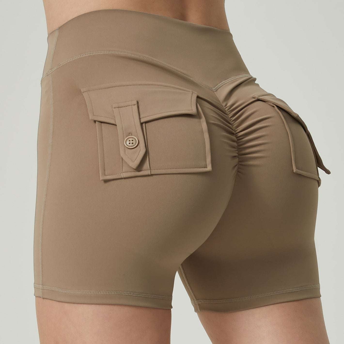 Pocket Fitness Sports Yoga Shorts - globaltradeleader